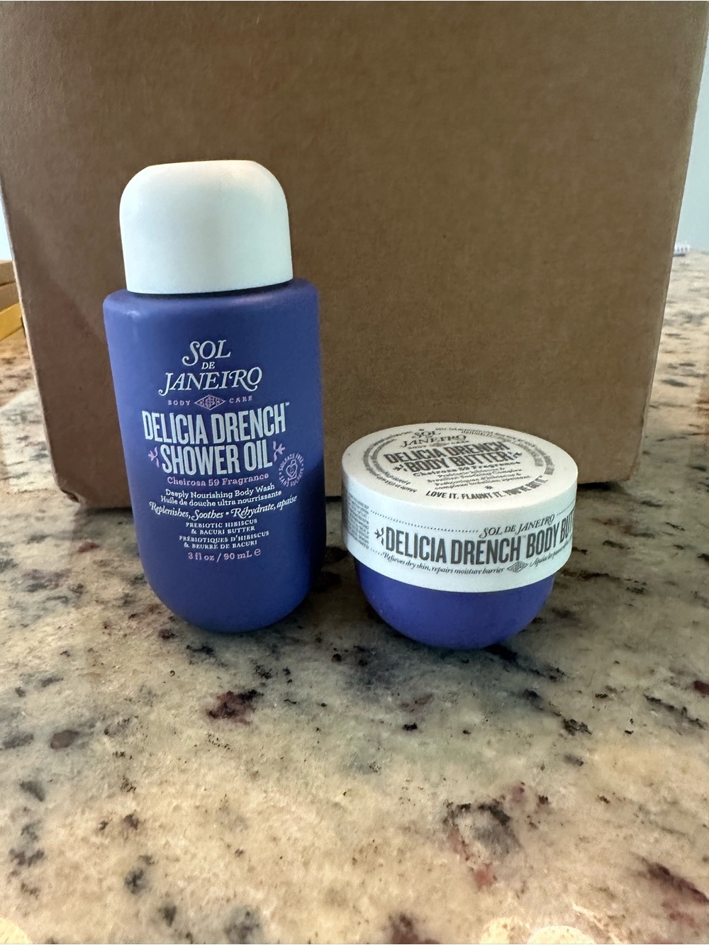 Sol de Janeiro Delicia Drench Shower Oil & Body Butter - Purple